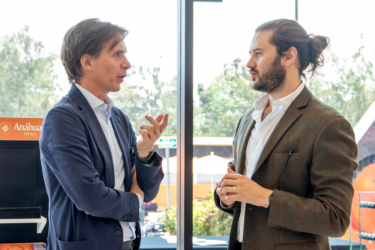 Julio Serrano y Bruno Naufal. (Foto: Angélica Chema)