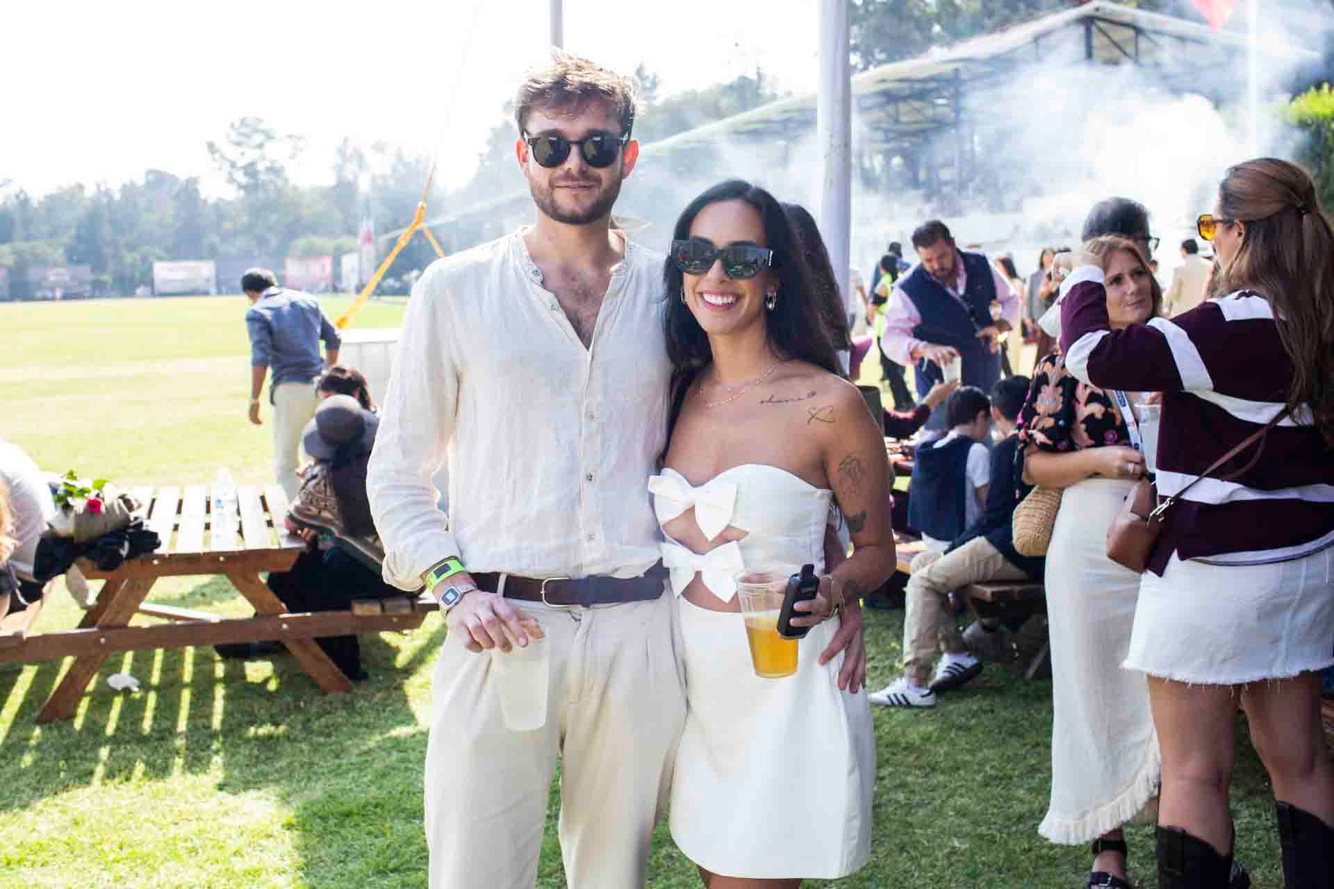 Mateo Renard y Paulina Macedo. (Foto: Esteban Torreblanca)
