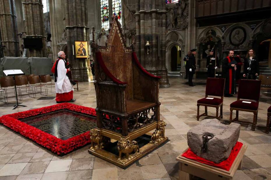 La piedra de Scone, elemento milenario en la coronación de Carlos III 