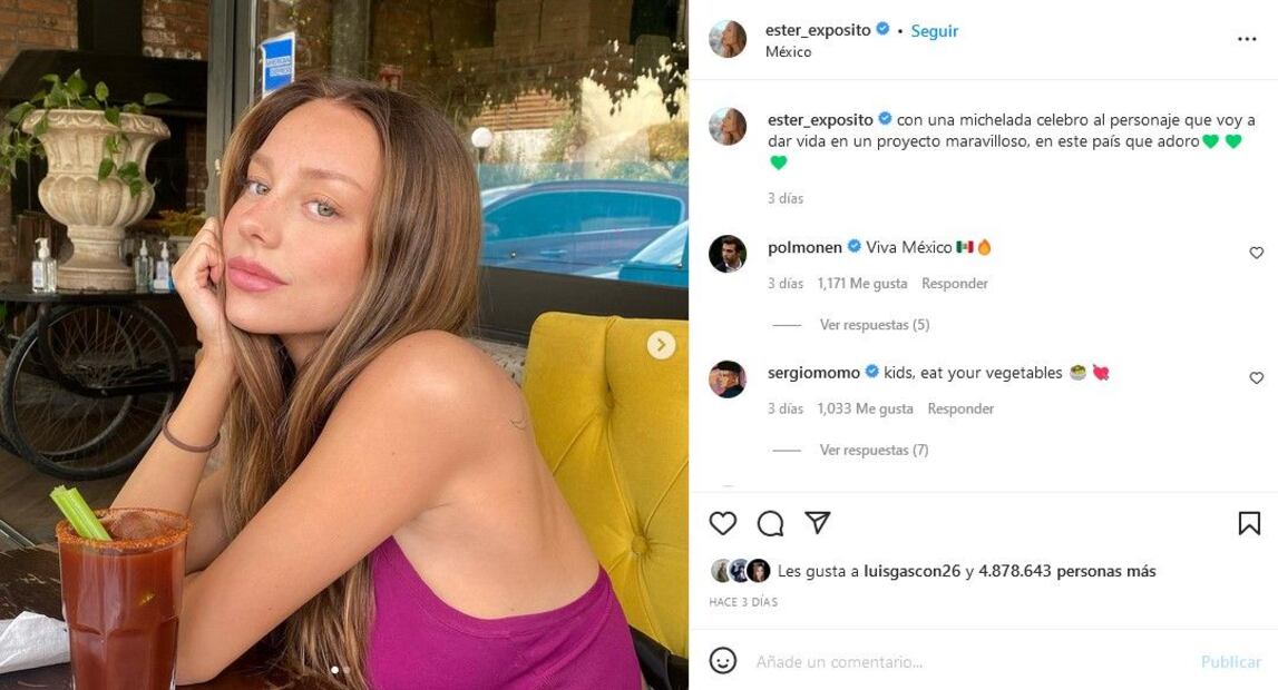Ester Expósito cambia, este es su nuevo look: adiós al rubio