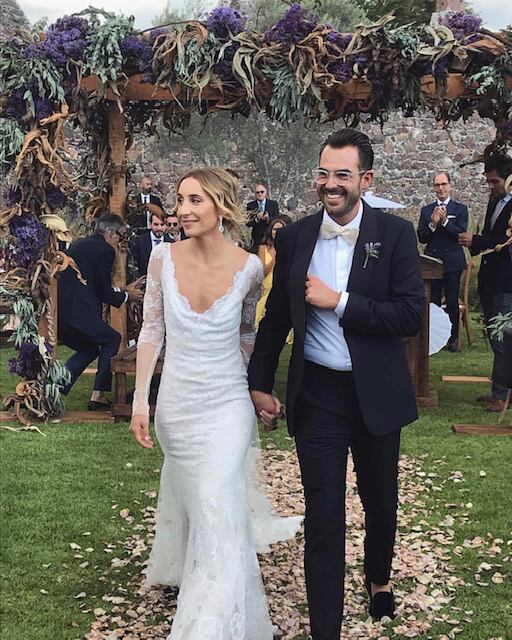 Gaby Piña y su esposo Ernesto bautizaron a Jerónimo en Puebla