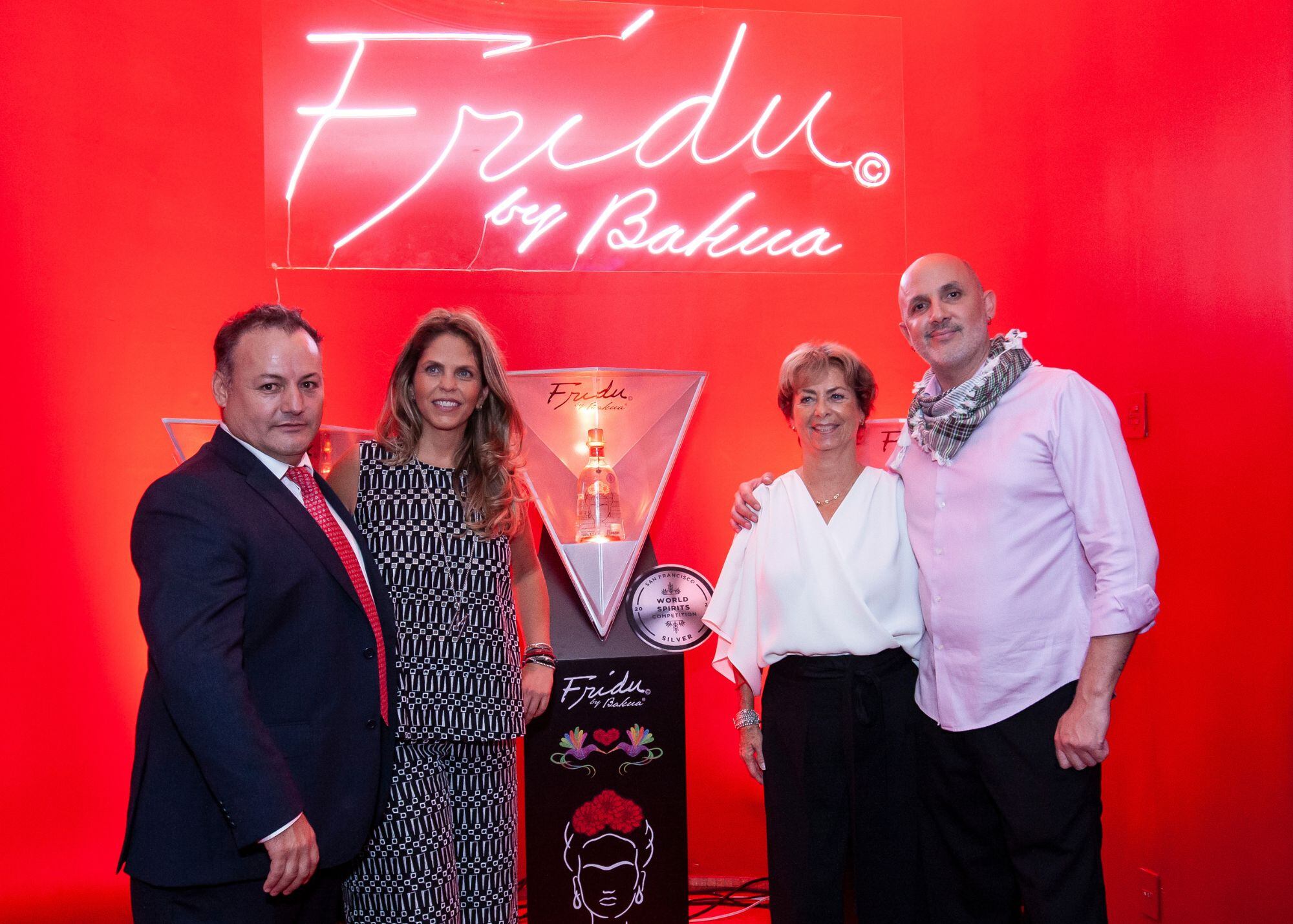 Carlos Nogueira, Mara de Anda, Mara Romeo Kahlo y Jimmy Planas. (Foto: Esteban Torreblanca para VIP)