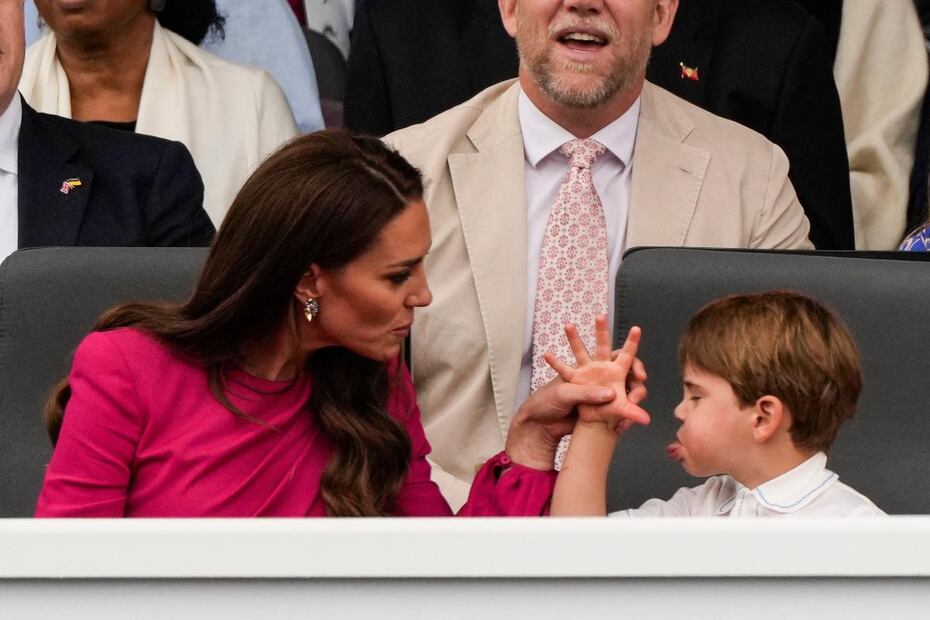 Kate Middleton se mofa de las travesuras de su hijo Louis, el pequeño príncipe 'inquieto'
