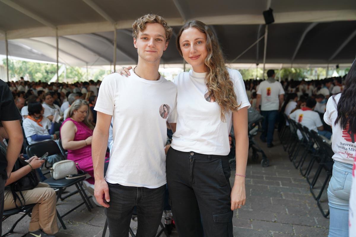 Emilio Puente y Lorena Ortiz. (Foto: Héptor Arjona)