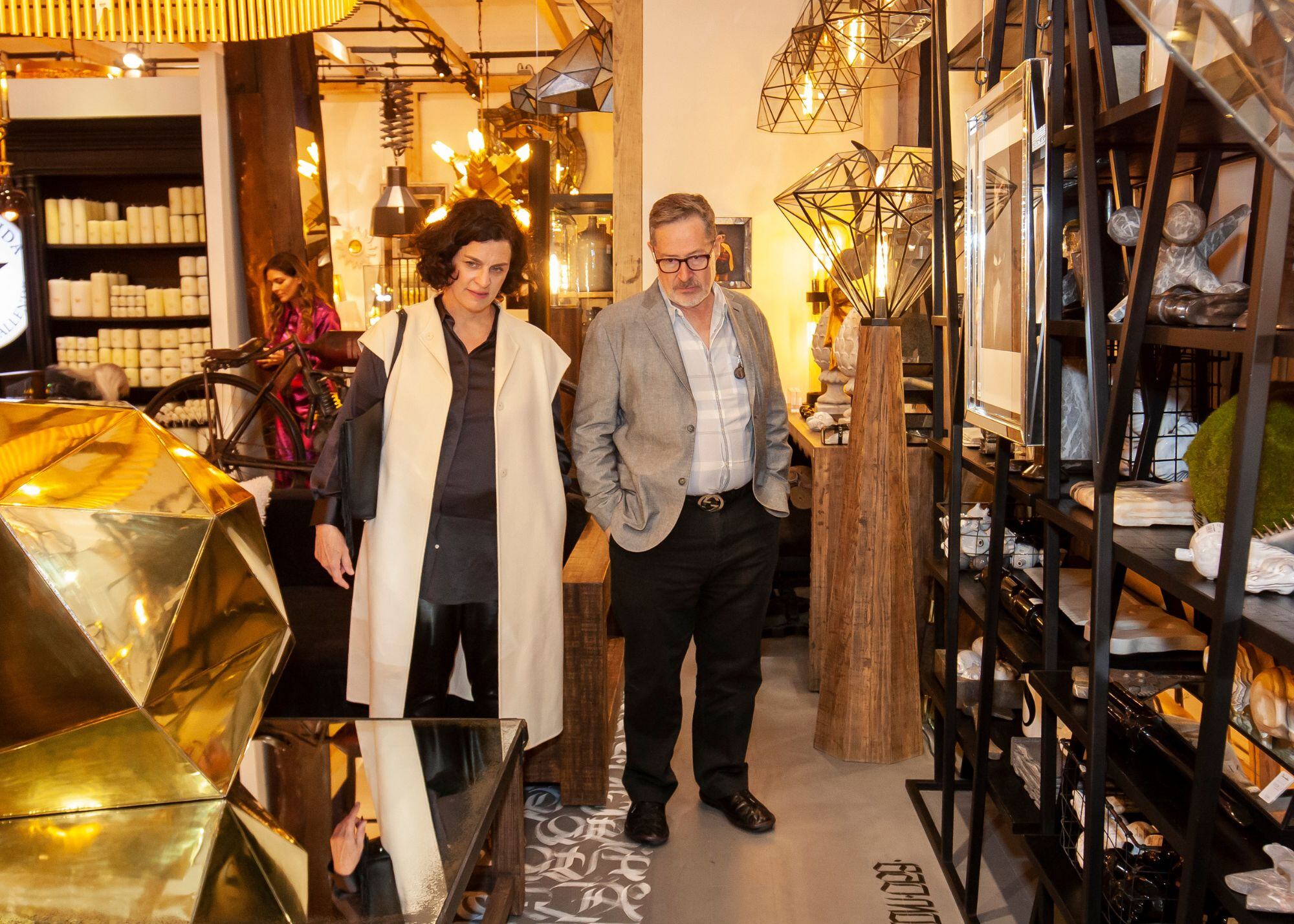 Roberta Cortina y Teodoro Rodríguez. (Foto: Esteban Torreblanca para VIP)