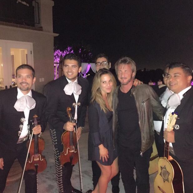 Sean Penn y Kate del Castillo de fiesta en Guadalajara
