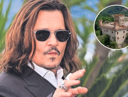 Johnny Depp: Conoce por dentro este impresionante castillo italiano; el nuevo capricho inmobiliario del actor
