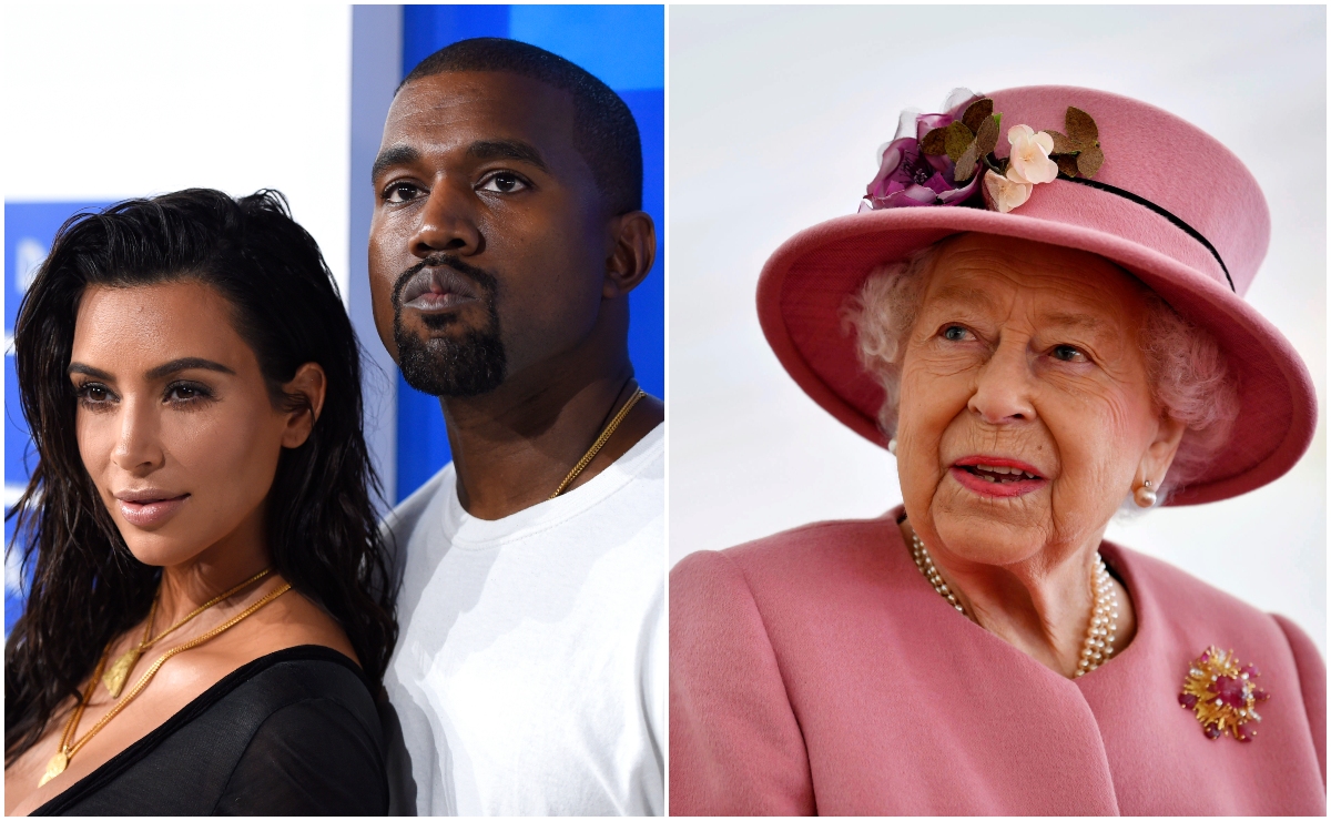 Kanye West, Kim Kardashian, Isabel, Reino Unido