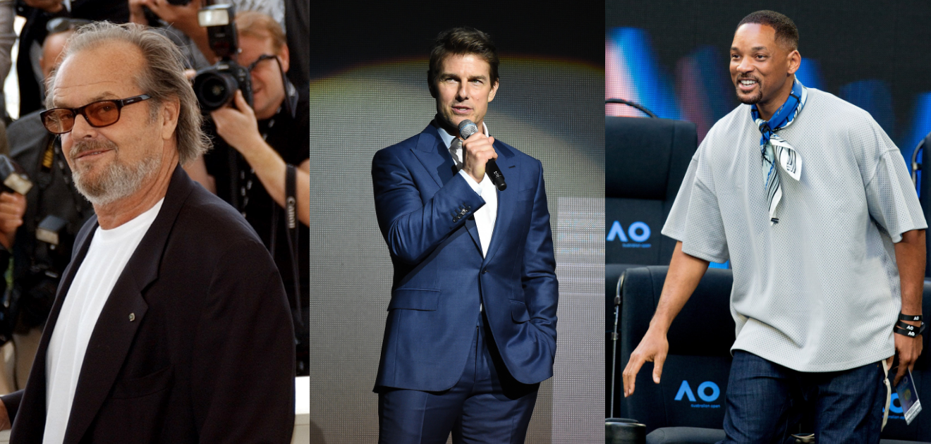 Jack Nicholson, Tom Cruise, Will Smith