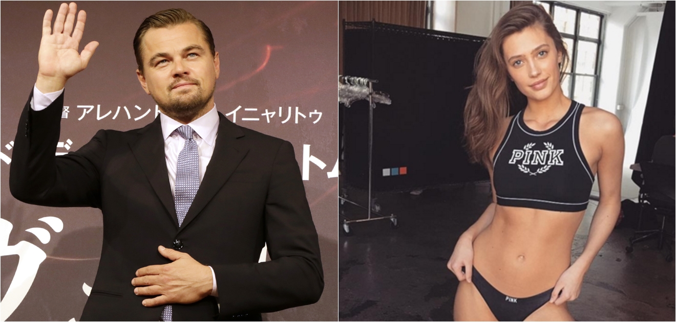 Leonardo DiCaprio estaría saliendo con la modelo Chelsey Weimar. Fotos: Archivo/Instagram