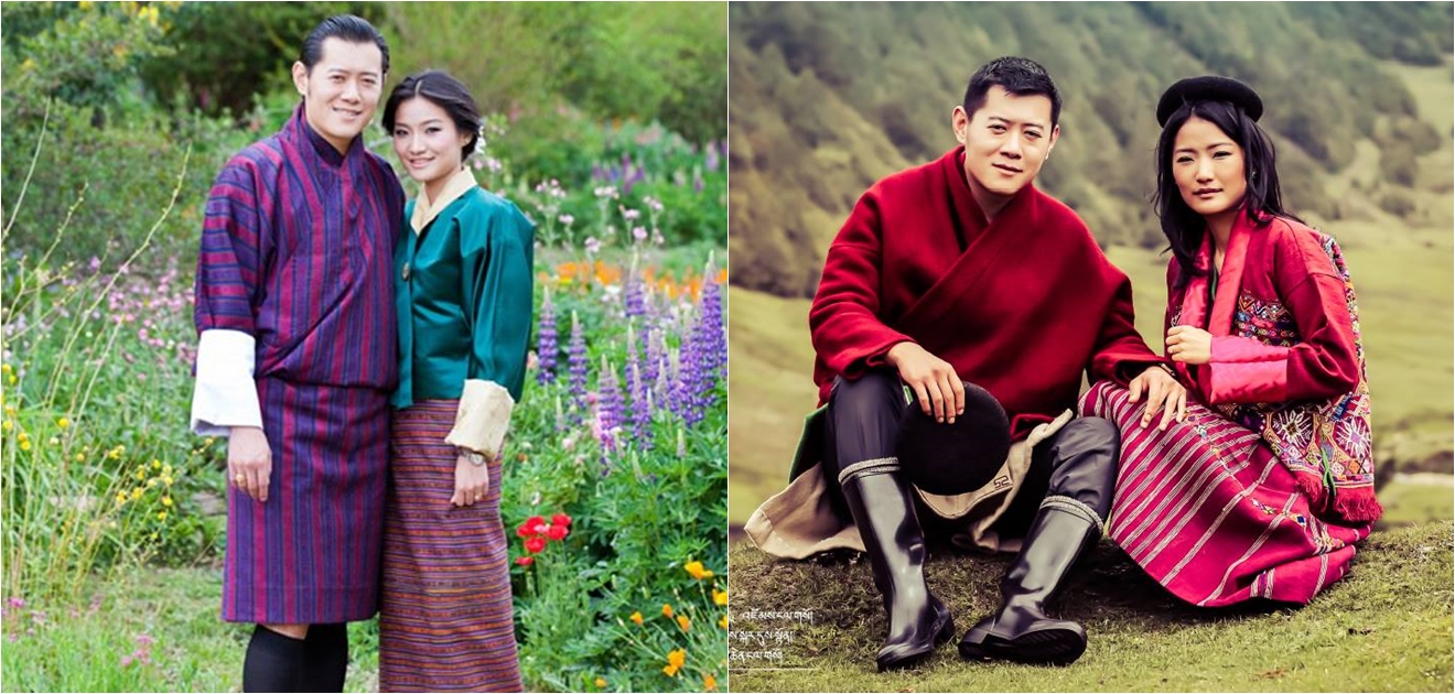 Jigme Khesar Namgyal Wangchuck y Jetsun Pema se casaron en octubre de 2011. Fotos: Facebook