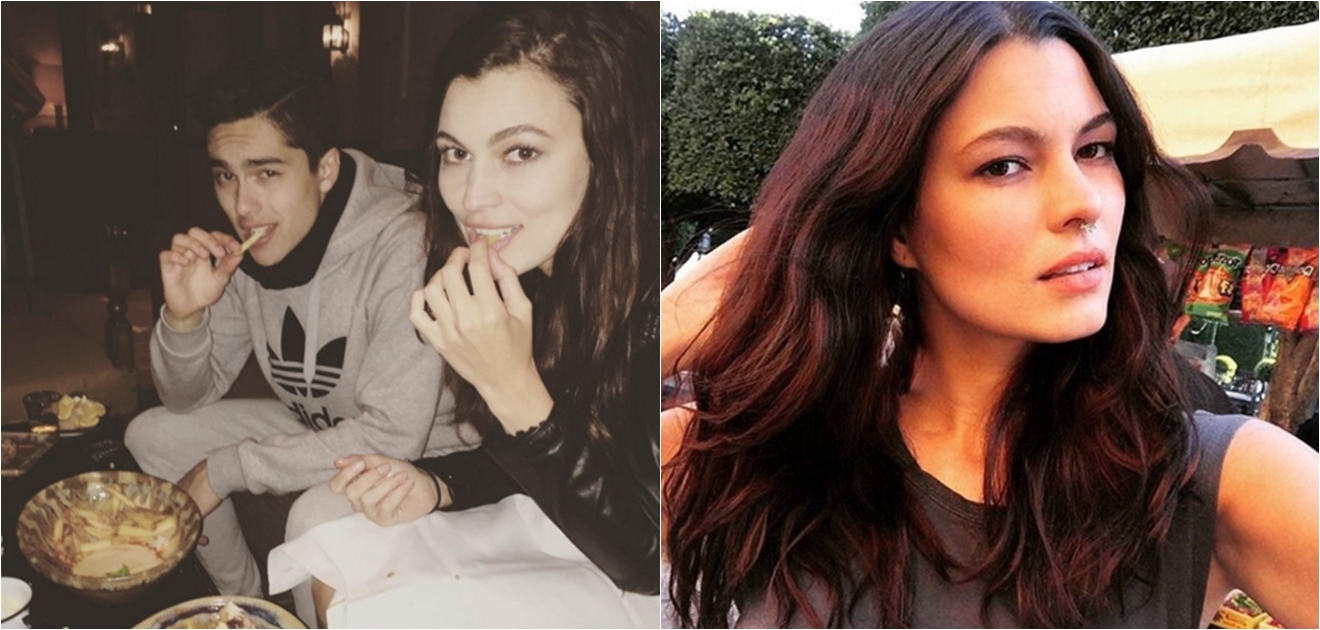 La bella novia de Sergio Mayer Mori confirmó su relación en días pasados al publicar una foto de ellos dándose un beso. Fotos: Instagram
