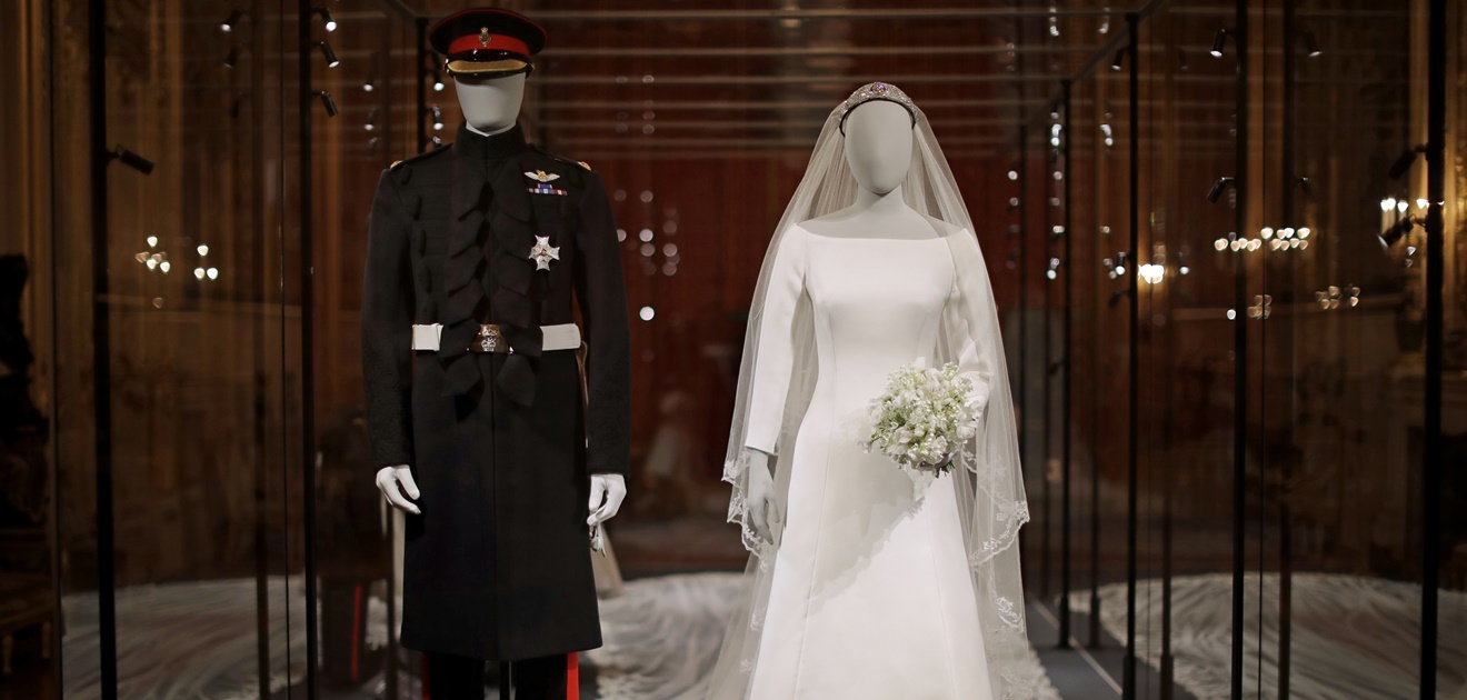 Ahora puedes ver el vestido de novia de Meghan en el Castillo de Windsor |  Revista Clase