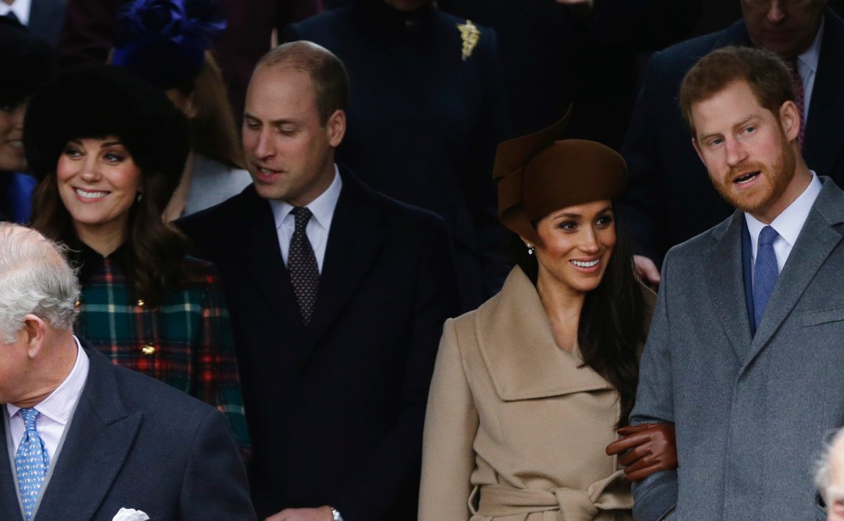 príncipe William, Kate Middleton, príncipe Harry, Meghan Markle