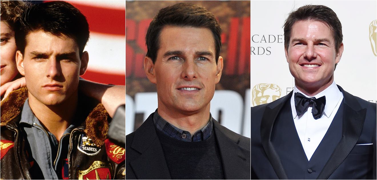 Tom Cruise lució muy cambiado ayer por la noche en los premios BAFTA.  (FOTO: Archivo)