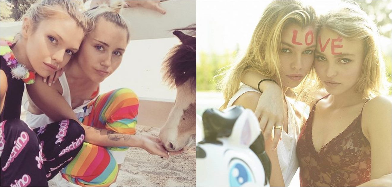 La historia entre Miley y Stella no tuvo un final feliz. Instagram