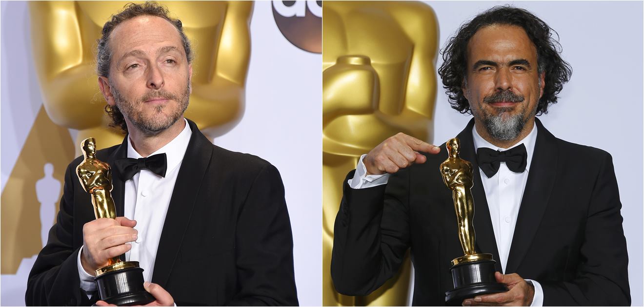 "El Chivo" y "El Negro" lograron su tercer y segundo Oscar consecutivo respectivamente.  (FOTO: Archivo)