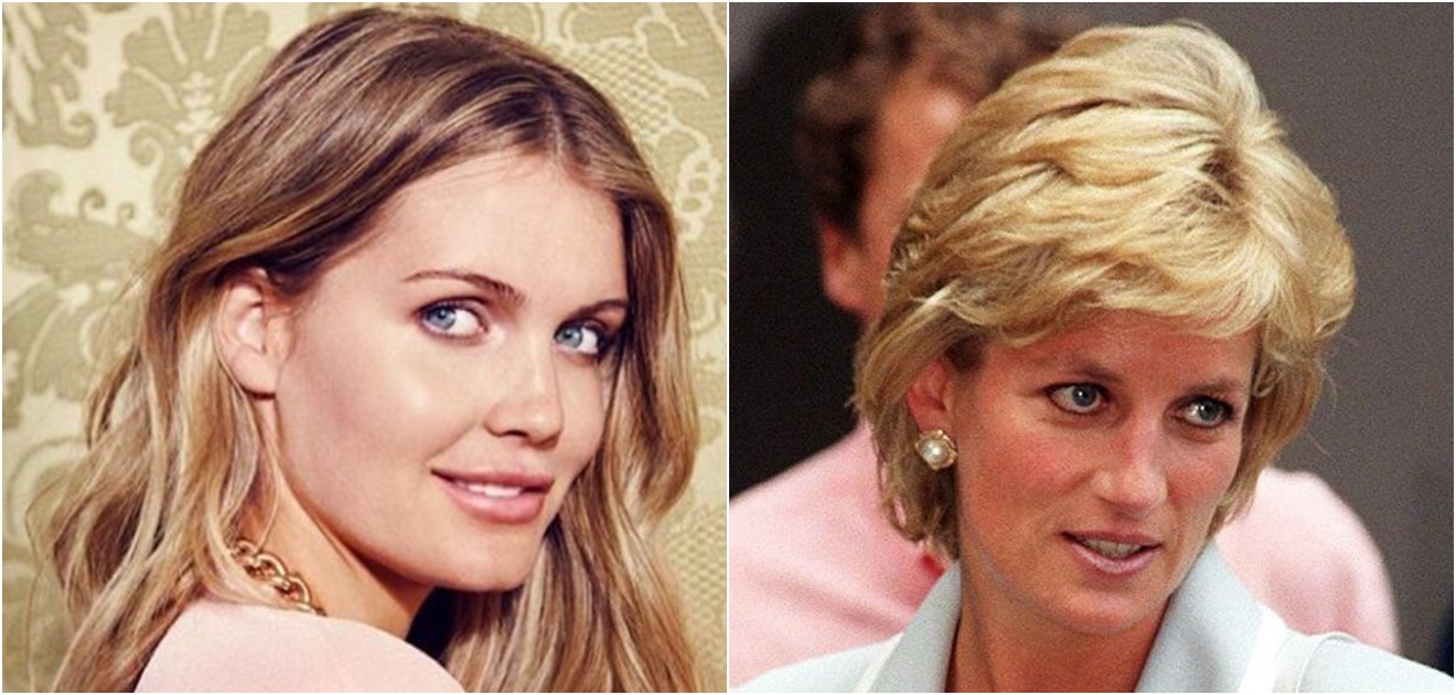 Kitty Spencer y Lady Di,
