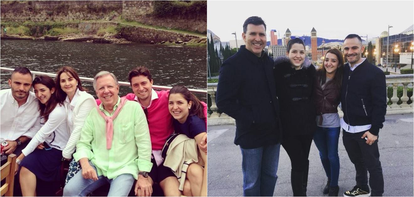 Está casado con  Teresa Adriana Pérez Romo y tiene tres hijos Joaquín, Adriana y María José. (FOTO: Instagram)