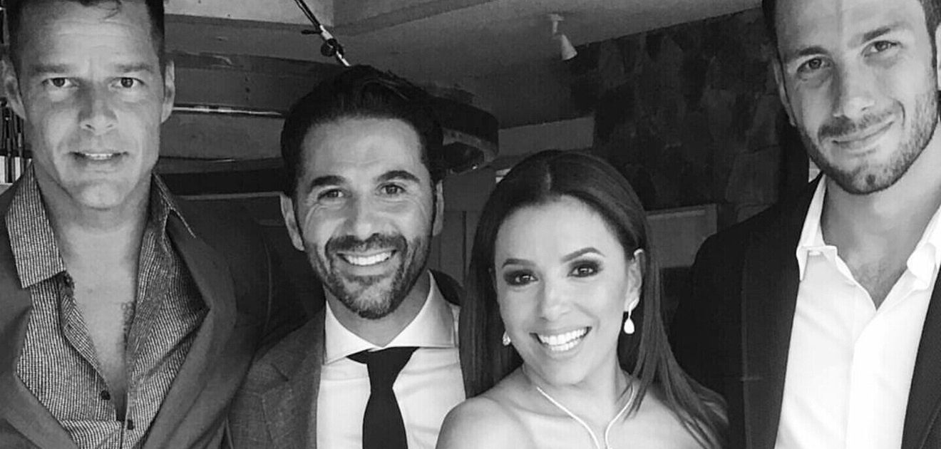 Eva Longoria y Pepe Bastón se casaron en el jardín de su residencia en Valle de Bravo acompañados por sus seres más queridos, como su gran amigo Ricky Martin. (Fotos:Instagram)