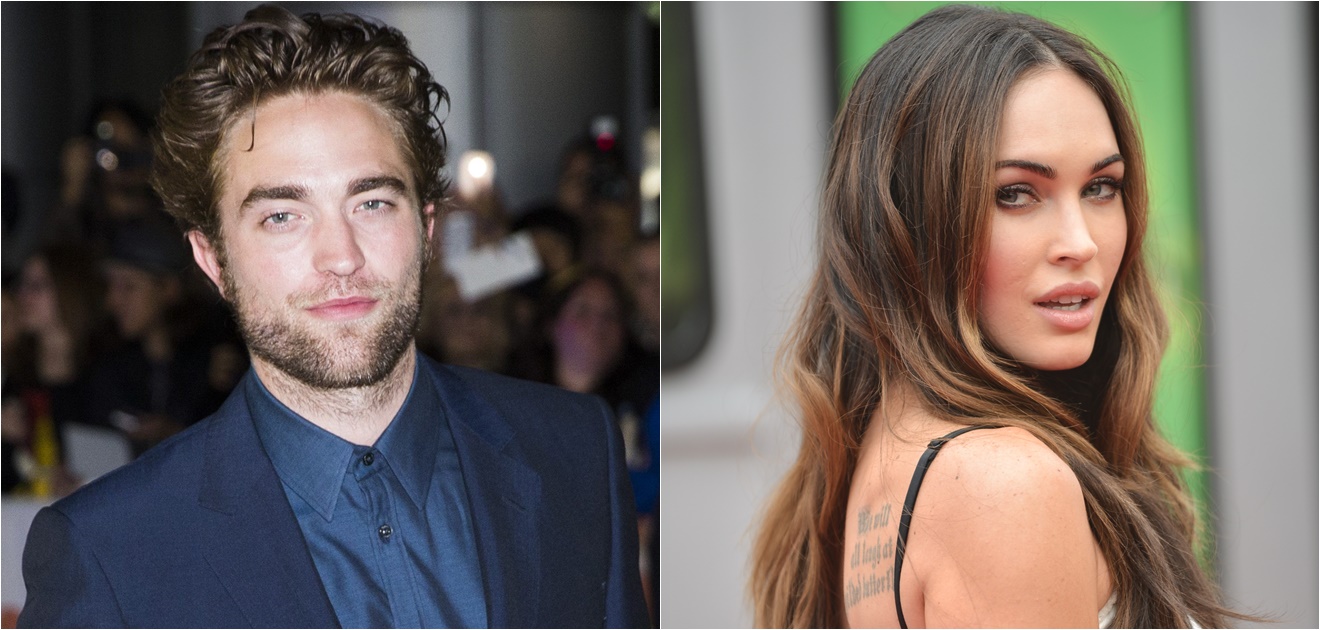 Robert Pattinson sufre depresión y Megan Fox tiene esquizofrenia.  (Fotos: Archivo)
