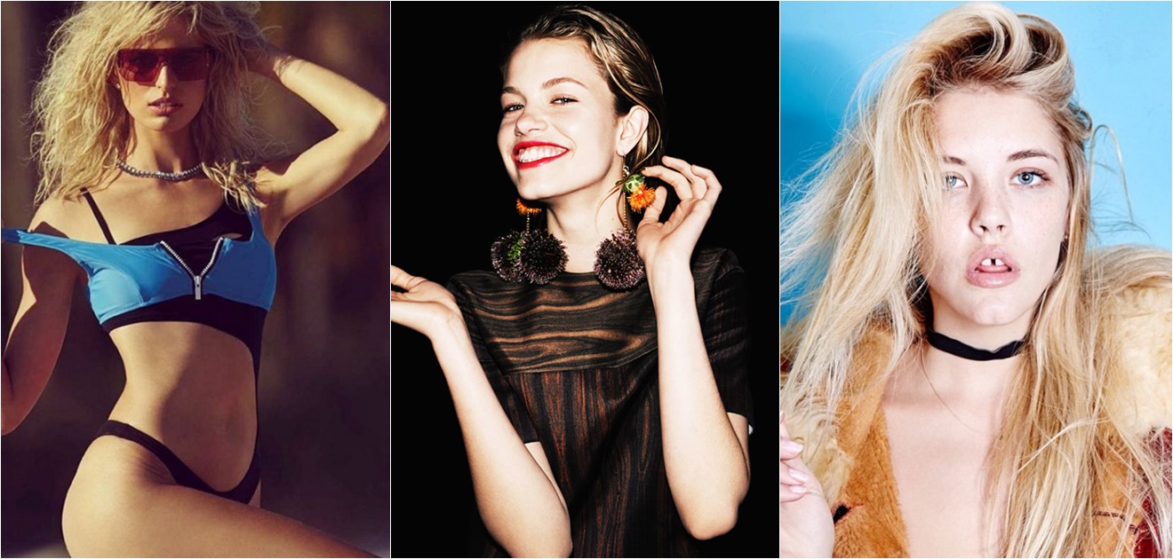 Los defectos físicos de estas top models las hacen auténticas.  (Fotos: Instagram)