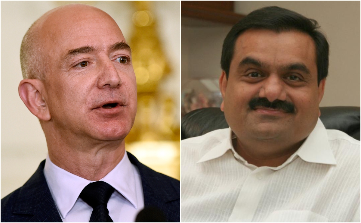 Jeff Bezos, Gautam Adani, millonarios