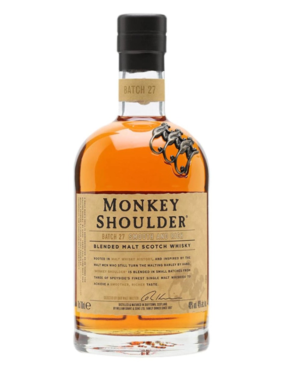 whisky monkey shoulder, regalar whisky a papa, dia del padre