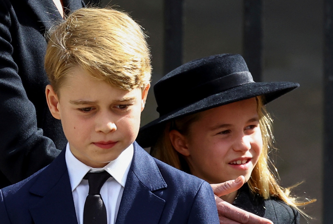 principe george princesa charlotte funeral reina isabel II gan gan